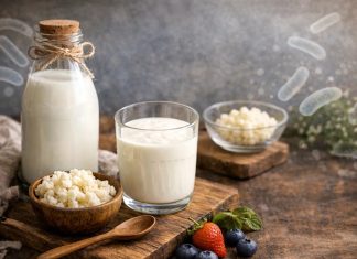 Vitamin İçeren Fermente İçecekler Fermente içecekler, son yıllarda beslenme dünyasında daha fazla ilgi gören ürünler arasında yer alıyor. Geleneksel yöntemlerle hazırlanan bazı içeceklerin fermantasyon sürecinden geçmesi, ürünün lezzetinde ve yapısında değişiklikler meydana getiriyor. Özellikle kefir, kombucha ve bazı geleneksel fermente içecekler, günlük beslenme düzeninde farklı alternatifler arayan tüketicilerin ilgisini çekiyor. Vitamin içeren fermente içecekler, içeriklerine ve üretim yöntemlerine bağlı olarak çeşitli besin ögeleri sağlayabiliyor. Konulu bir haber görseli.