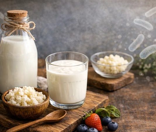 Vitamin İçeren Fermente İçecekler Fermente içecekler, son yıllarda beslenme dünyasında daha fazla ilgi gören ürünler arasında yer alıyor. Geleneksel yöntemlerle hazırlanan bazı içeceklerin fermantasyon sürecinden geçmesi, ürünün lezzetinde ve yapısında değişiklikler meydana getiriyor. Özellikle kefir, kombucha ve bazı geleneksel fermente içecekler, günlük beslenme düzeninde farklı alternatifler arayan tüketicilerin ilgisini çekiyor. Vitamin içeren fermente içecekler, içeriklerine ve üretim yöntemlerine bağlı olarak çeşitli besin ögeleri sağlayabiliyor. Konulu bir haber görseli.